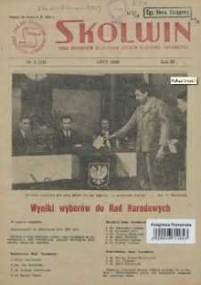 Skolwin : pismo pracowników Szczecińskich Zakładów Celulozowo-Papierniczych. R.3, 1958 nr 2