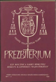 Prezbiterium. 1988 nr 1-3