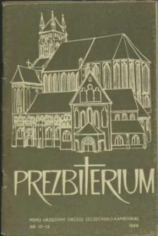 Prezbiterium. 1988 nr 10-12