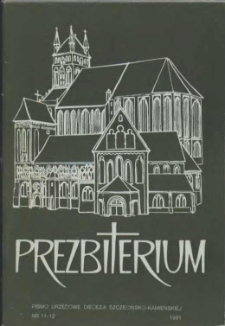 Prezbiterium. 1991 nr 11-12