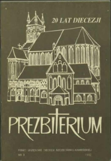 Prezbiterium. 1992 nr 3