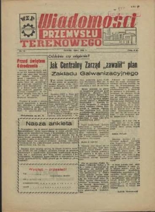 Wiadomości Przemysłu Terenowego : organ rad zakładowych przedsiębiorstw przemysłu terenowego woj. szczecińskiego. 1956 nr 15