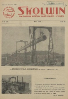 Skolwin : pismo pracowników Szczecińskich Zakładów Celulozowo-Papierniczych. R.3, 1958 nr 5