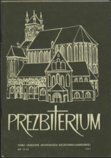 Prezbiterium. 1994 nr 11-12