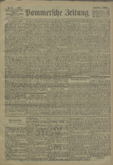 Pommersche Zeitung : organ für Politik und Provinzial-Interessen. 1900 Nr. 232