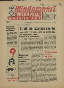 Wiadomości Przemysłu Terenowego : organ rad zakładowych przedsiębiorstw przemysłu terenowego woj. szczecińskiego. 1957 nr 27
