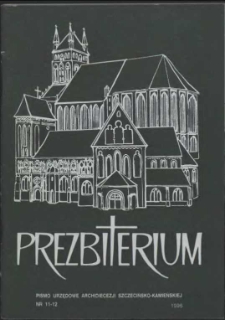 Prezbiterium. 1996 nr 11-12