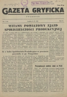 Gazeta Gryficka. R.2, 1953 nr 2