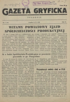 Gazeta Gryficka. R.2, 1953 nr 2