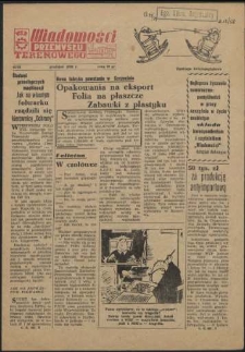 Wiadomości Przemysłu Terenowego : organ rad zakładowych przedsiębiorstw przemysłu terenowego woj. szczecińskiego. 1958 nr 42/48