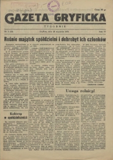 Gazeta Gryficka. R.4, 1955 nr 4