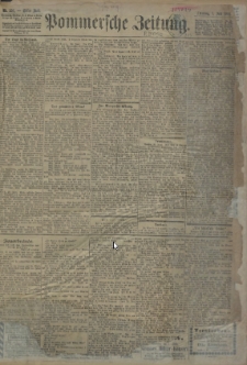 Pommersche Zeitung : organ für Politik und Provinzial-Interessen. 1906 Nr. 151 Blatt 2