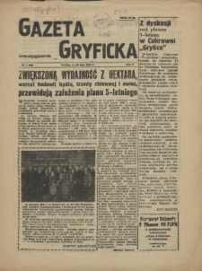 Gazeta Gryficka. R.5, 1956 nr 1