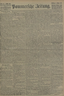 Pommersche Zeitung : organ für Politik und Provinzial-Interessen. 1906 Nr. 181 Blatt 1