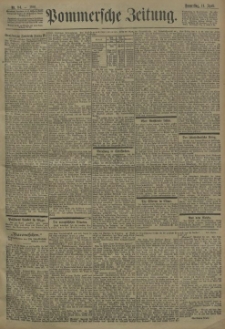 Pommersche Zeitung : organ für Politik und Provinzial-Interessen. 1901 Nr. 114