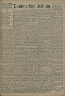 Pommersche Zeitung : organ für Politik und Provinzial-Interessen. 1906 Nr. 205 Blatt 1