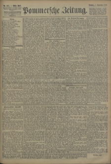 Pommersche Zeitung : organ für Politik und Provinzial-Interessen. 1906 Nr. 208