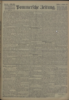 Pommersche Zeitung : organ für Politik und Provinzial-Interessen. 1906 Nr. 243