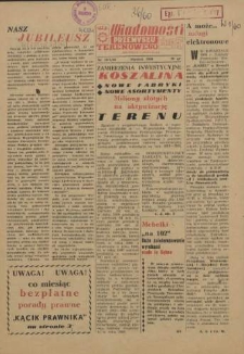 Wiadomości Przemysłu Terenowego : organ rad zakładowych przedsiębiorstw przemysłu terenowego woj. szczecińskiego. 1960 nr 50