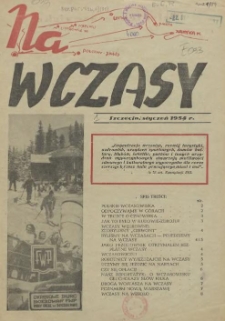 Na Wczasy. 1954 nr 1