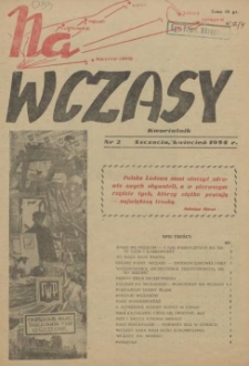 Na Wczasy. 1954 nr 2