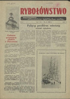 Rybołówstwo : dwutygodnik pracowników rybołówstwa spółdz. 1956 nr 4