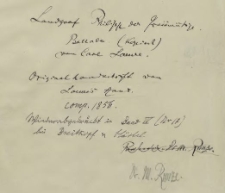 Landgraf Philipp der Grossmüthige