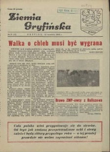 Ziemia Gryfińska. 1954 nr 8
