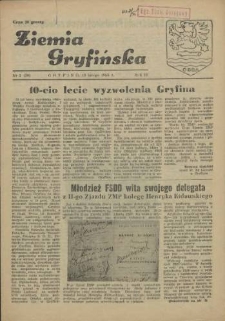 Ziemia Gryfińska. 1955 nr 2
