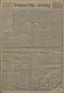 Pommersche Zeitung : organ für Politik und Provinzial-Interessen. 1902 Nr. 77