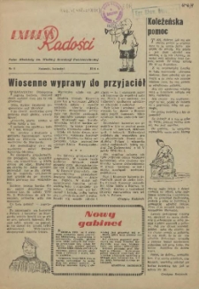 Express Radości : Pałac Młodzieży im. Wielkiej Rewolucji Październikowej. 1954 Kwiecień nr 6
