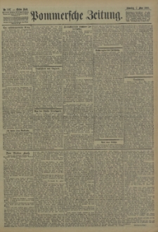 Pommersche Zeitung : organ für Politik und Provinzial-Interessen. 1905 Nr. 113 Blatt 2