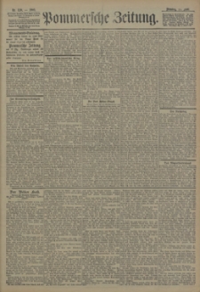 Pommersche Zeitung : organ für Politik und Provinzial-Interessen. 1905 Nr. 119 Blatt 1