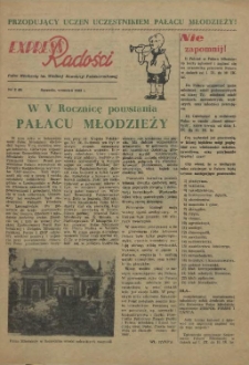 Express Radości : Pałac Młodzieży im. Wielkiej Rewolucji Październikowej. 1955 nr 2