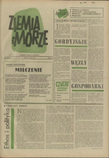 Ziemia i Morze : tygodnik społeczno-kulturalny. R.2, 1957 nr 7