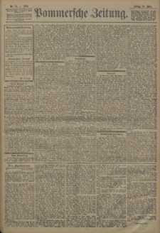 Pommersche Zeitung : organ f&uuml;r Politik und Provinzial-Interessen. 1902 Nr. 156
