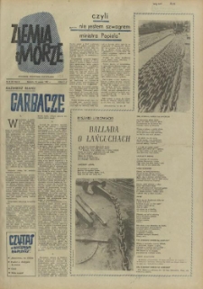 Ziemia i Morze : tygodnik społeczno-kulturalny. R.2, 1957 nr 8
