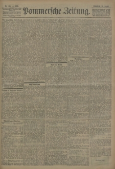 Pommersche Zeitung : organ für Politik und Provinzial-Interessen. 1902 Nr. 191