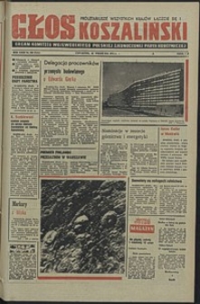 Głos Koszaliński. 1974, wrzesień, nr 269
