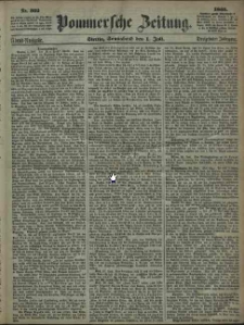 Pommersche Zeitung : organ für Politik und Provinzial-Interessen. 1865 Nr. 444