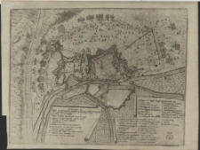 Dissegno di Stettin in Pomerania assediato et attaccato dall' Armi Imperiali alli 29 di settembre sino alli 15. di Nouembre 1659