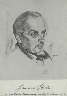 [Bolte, Johannes]
