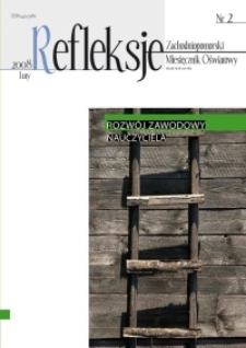 Refleksje : zachodniopomorski miesięcznik oświatowy. 2008 nr 2