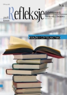Refleksje : zachodniopomorski miesięcznik oświatowy. 2008 nr 4