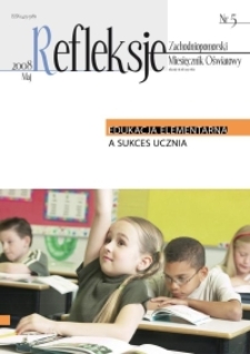 Refleksje : zachodniopomorski miesięcznik oświatowy. 2008 nr 5