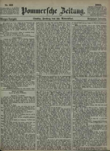 Pommersche Zeitung : organ f&uuml;r Politik und Provinzial-Interessen. 1865 Nr. 568