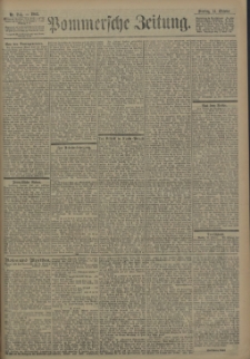 Pommersche Zeitung : organ f&uuml;r Politik und Provinzial-Interessen. 1902 Nr. 240