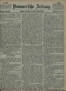 Pommersche Zeitung : organ für Politik und Provinzial-Interessen. 1865 Nr. 590