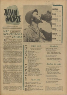 Ziemia i Morze : tygodnik społeczno-kulturalny. R.2,1957 nr 16