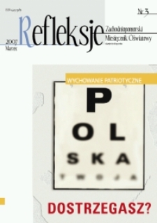 Refleksje : zachodniopomorski miesięcznik oświatowy. 2007 nr 3